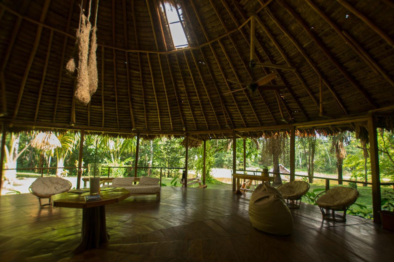 Amak Iquitos Ecolodge Santa Clara Exterior photo