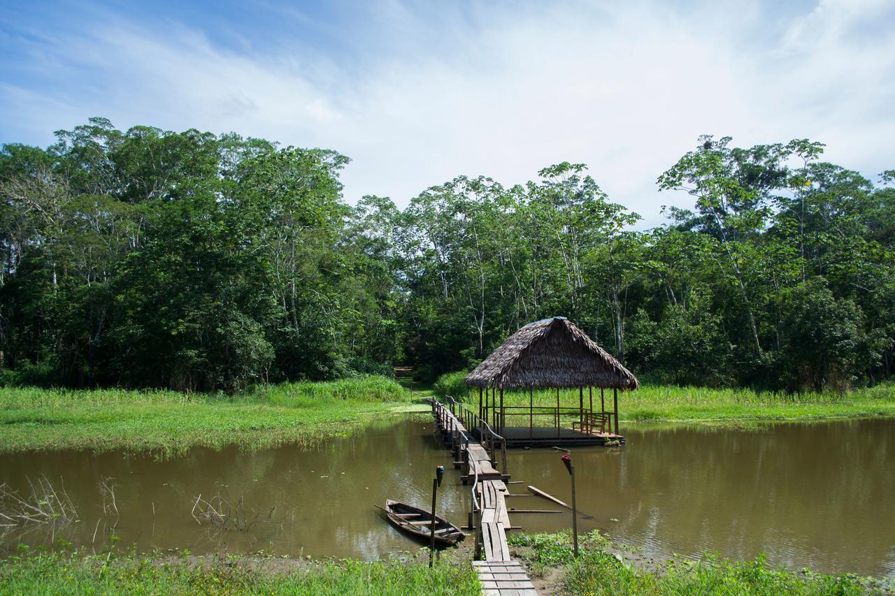 Amak Iquitos Ecolodge Santa Clara Exterior photo