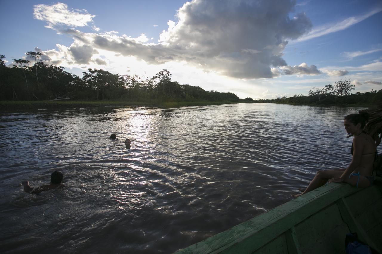 Amak Iquitos Ecolodge Santa Clara Exterior photo