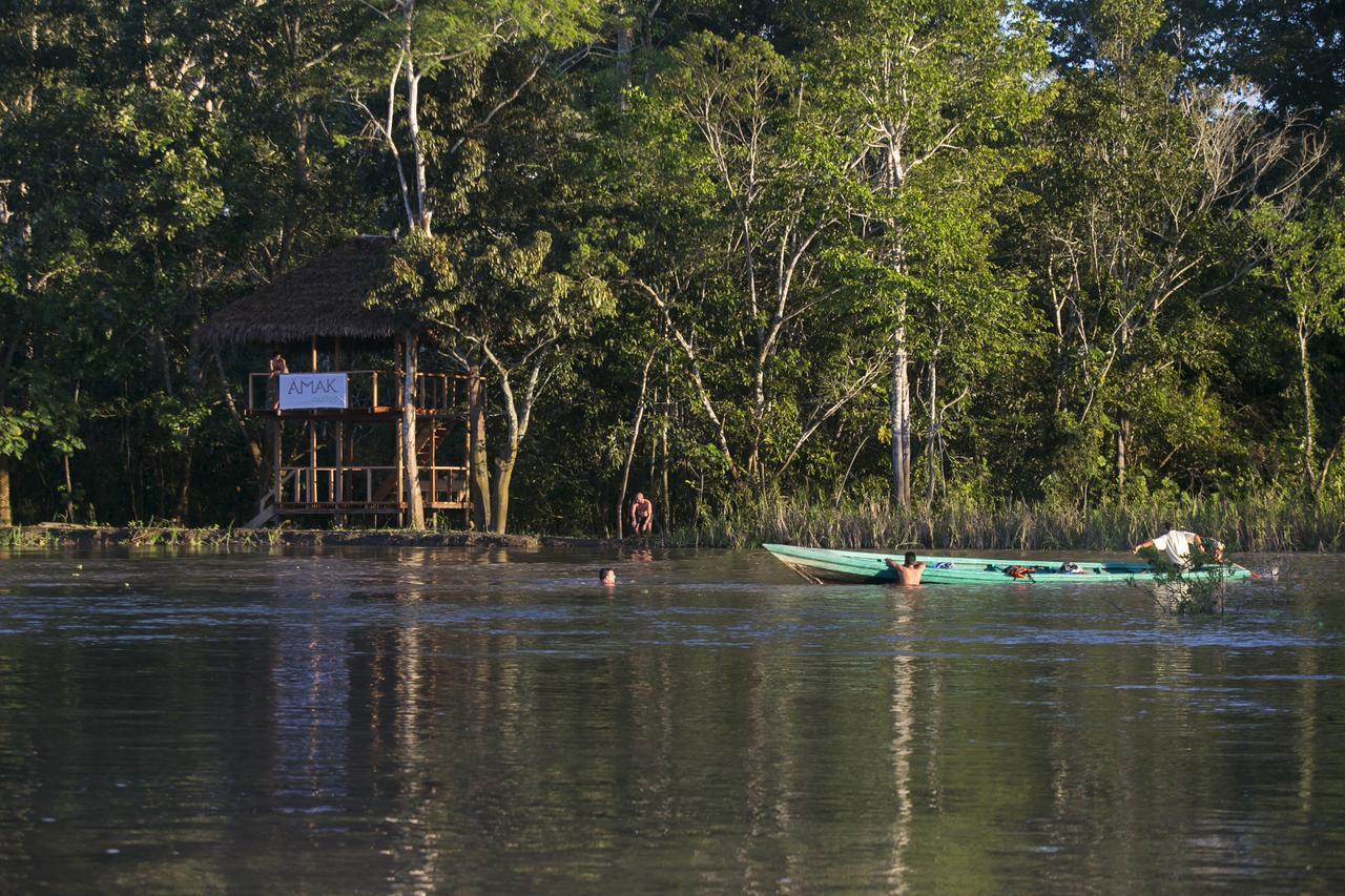 Amak Iquitos Ecolodge Santa Clara Exterior photo