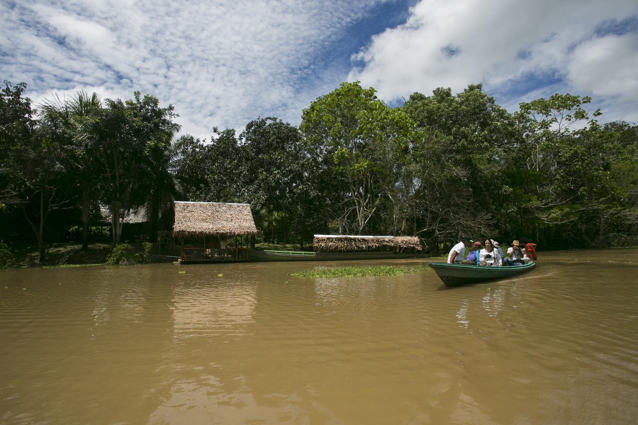 Amak Iquitos Ecolodge Santa Clara Exterior photo