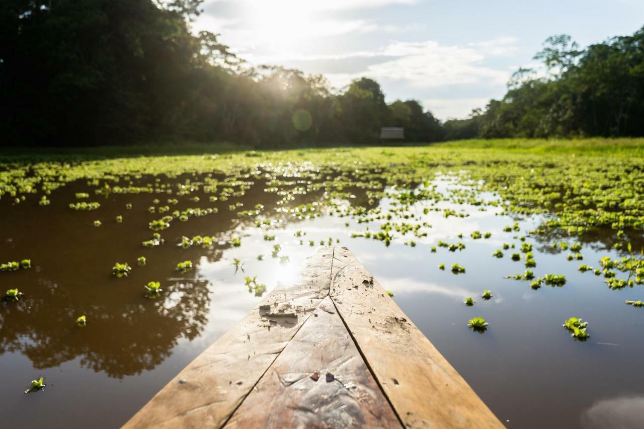 Amak Iquitos Ecolodge Santa Clara Exterior photo